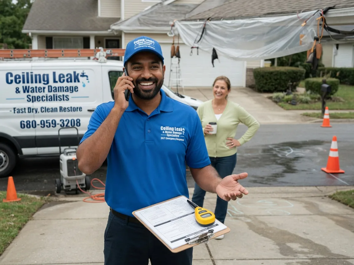 Ceiling Leak Cleanup Friendsville, MD FAQs
